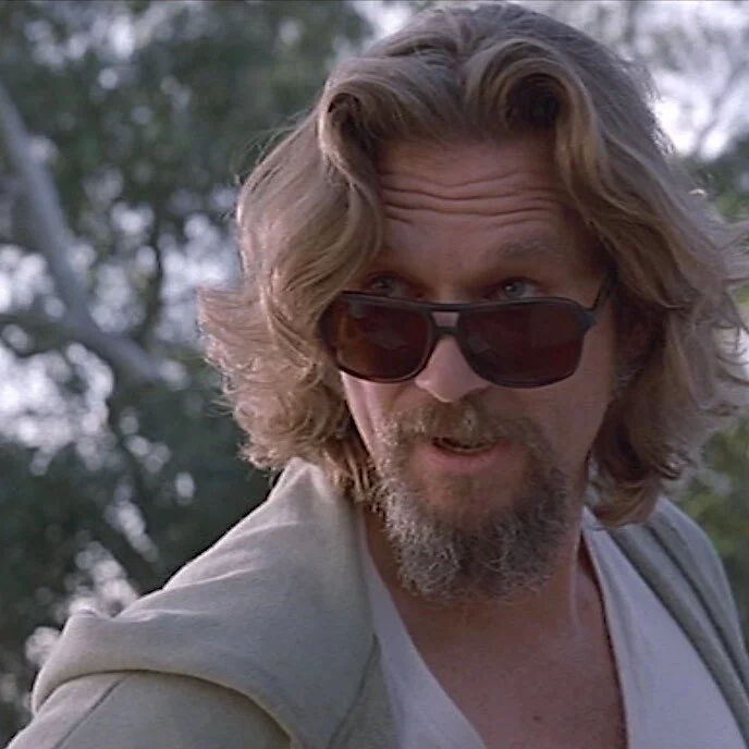 Jeff Bridges as Jeffrey Lebowski in The Big Lebowski